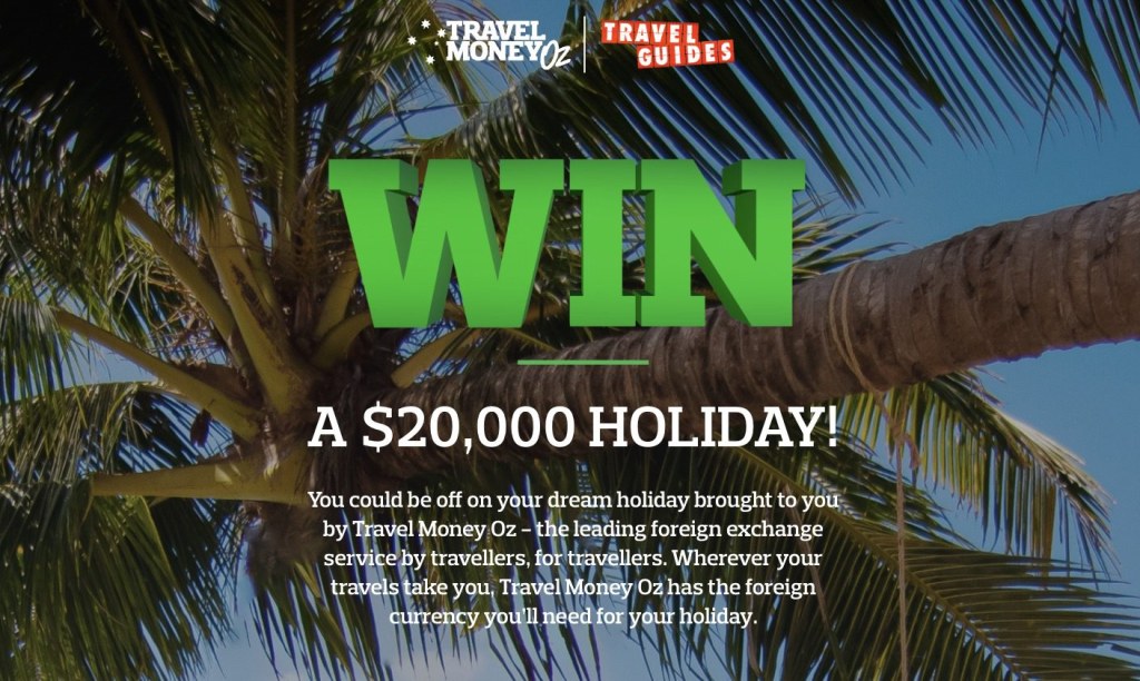 Picture of: Travel Guides Competition : Win a $, Holiday